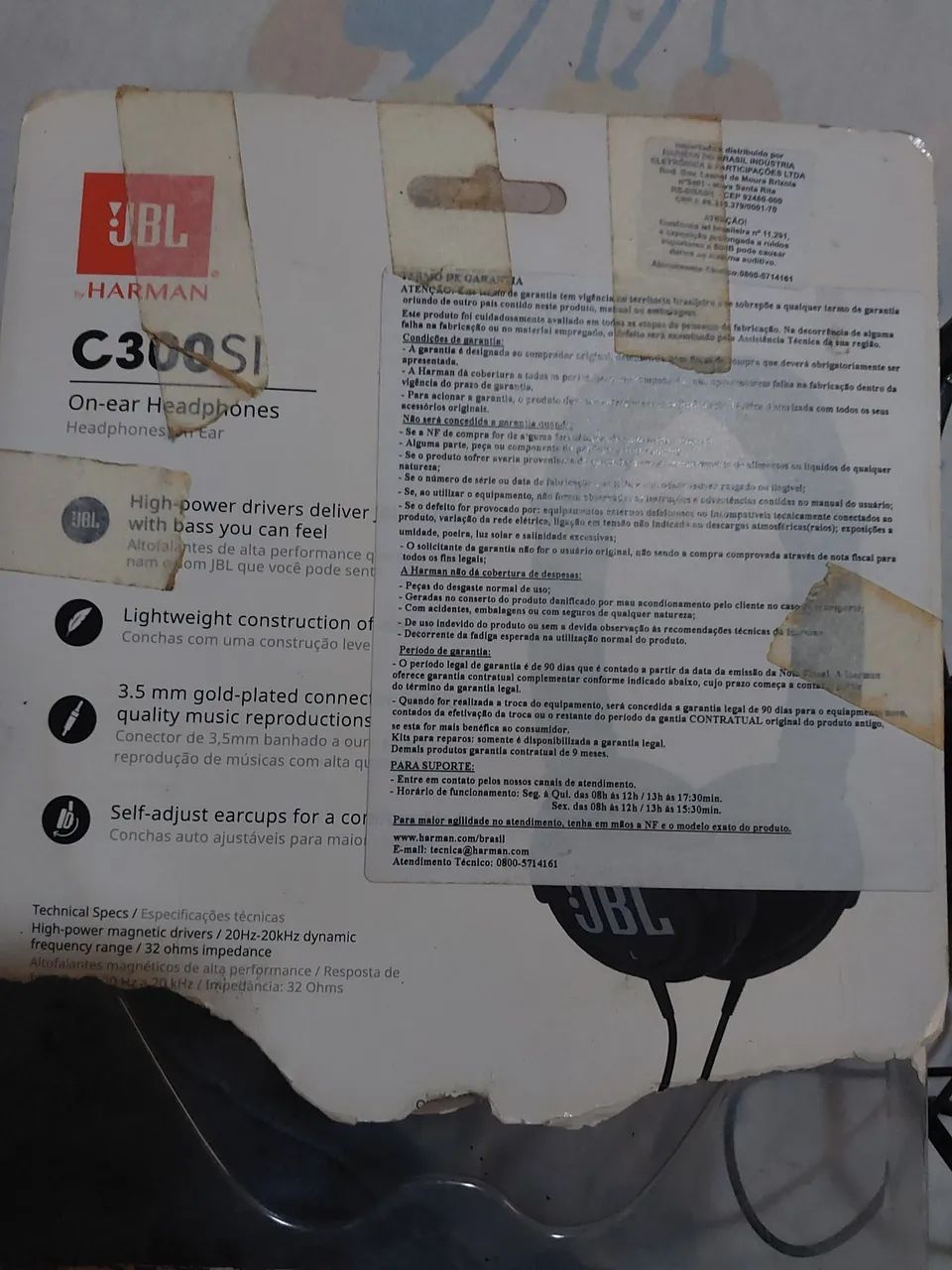 Fone de ouvido com fio JBL C300 SI - Foto 2