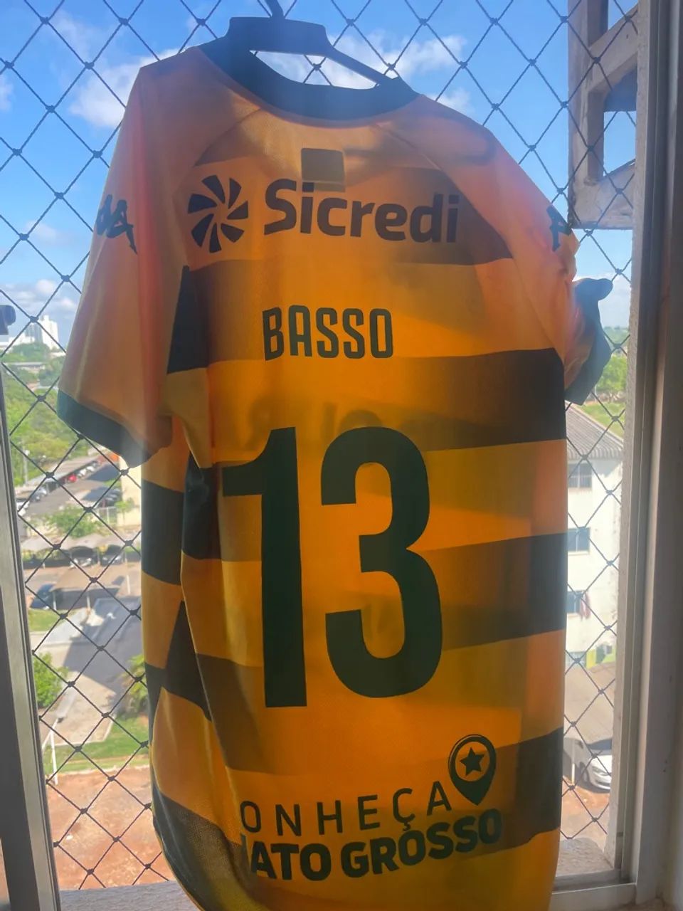 Vendo camisa do Cuiabá original usada em jogo  - Foto 2