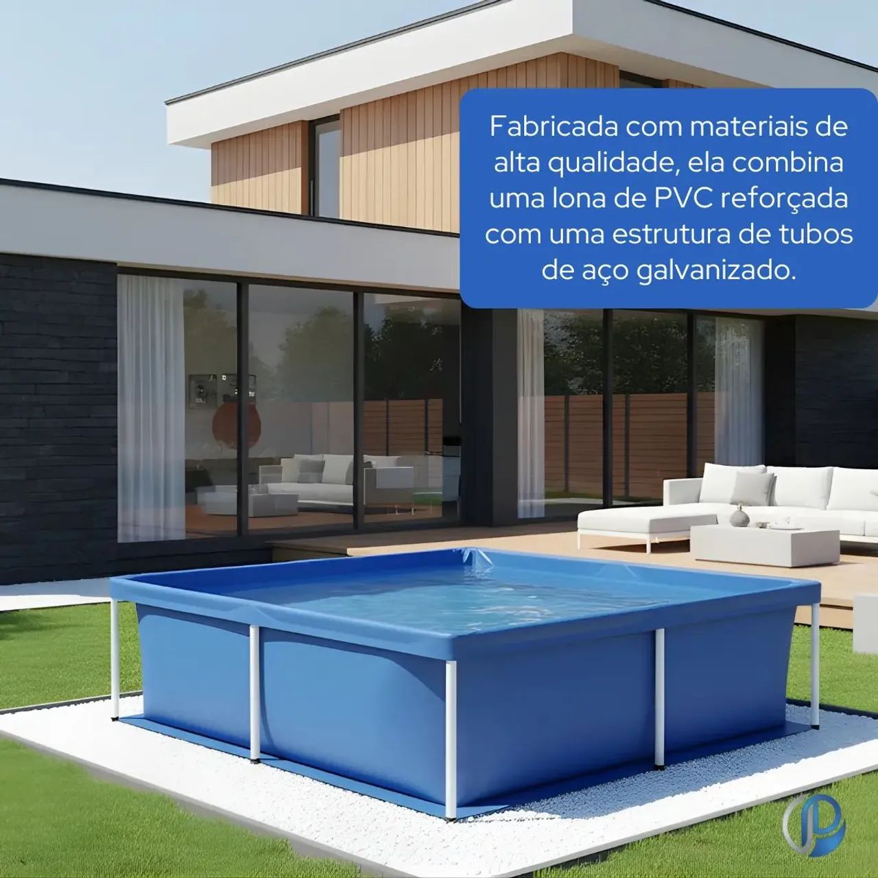 Piscina nova na caixa de 2000 mil litros. - Foto 4