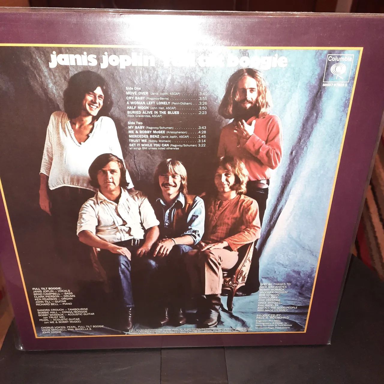 Disco de Vinil LP Janis Joplin Pearl 180g Importado - CDs, DVDs