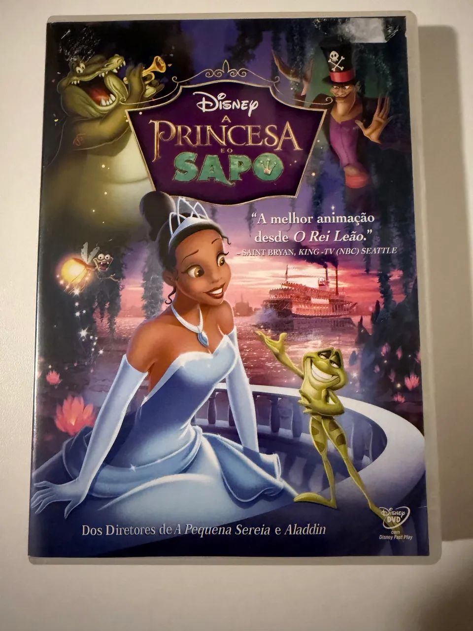 DVD A Princesa e o Sapo 