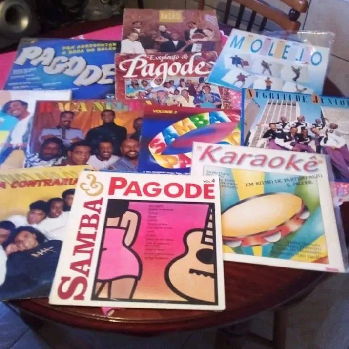 Lote 11 lps pagode 
