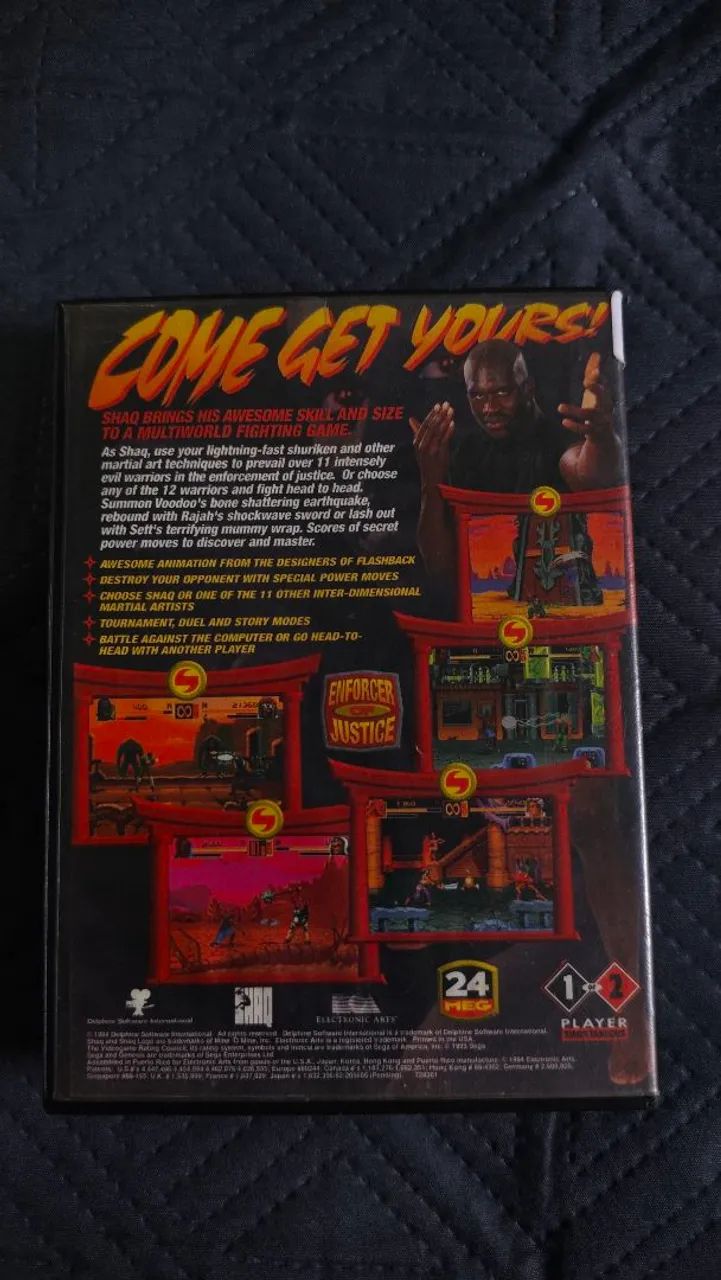 SHAQ FU MEGA DRIVE/GENESIS CIB - Foto 2