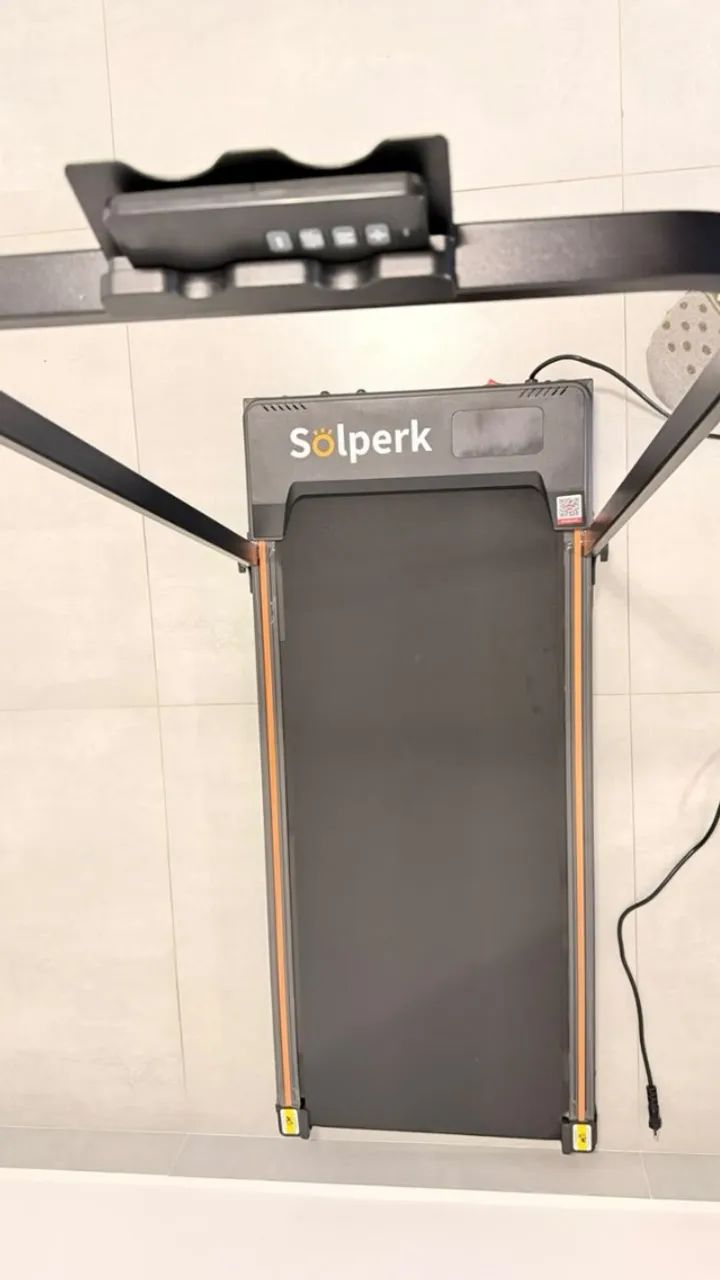 Esteira elétrica Solperk 127 V praticamente nova + controle e acessórios - Foto 3