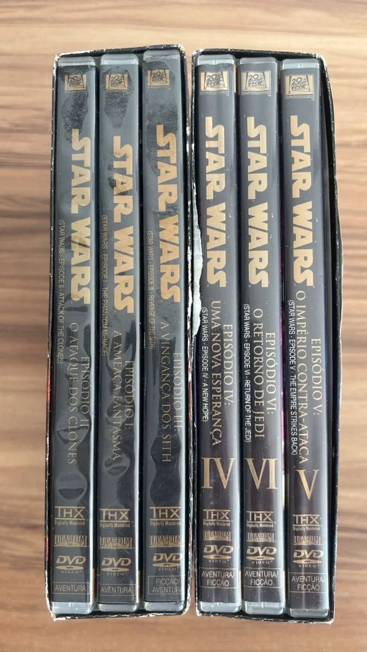 DVD Trilogia Star Wars - 2 box - Foto 4