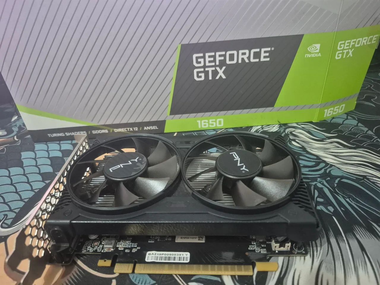 GTX 1650 4GB - Excelente estado, com caixa e manual - Foto 3