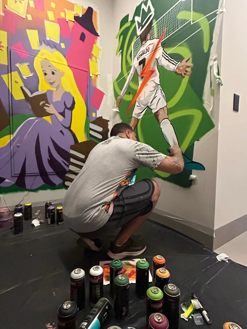 Grafite, quadros decorativos, pinturas externas e internas