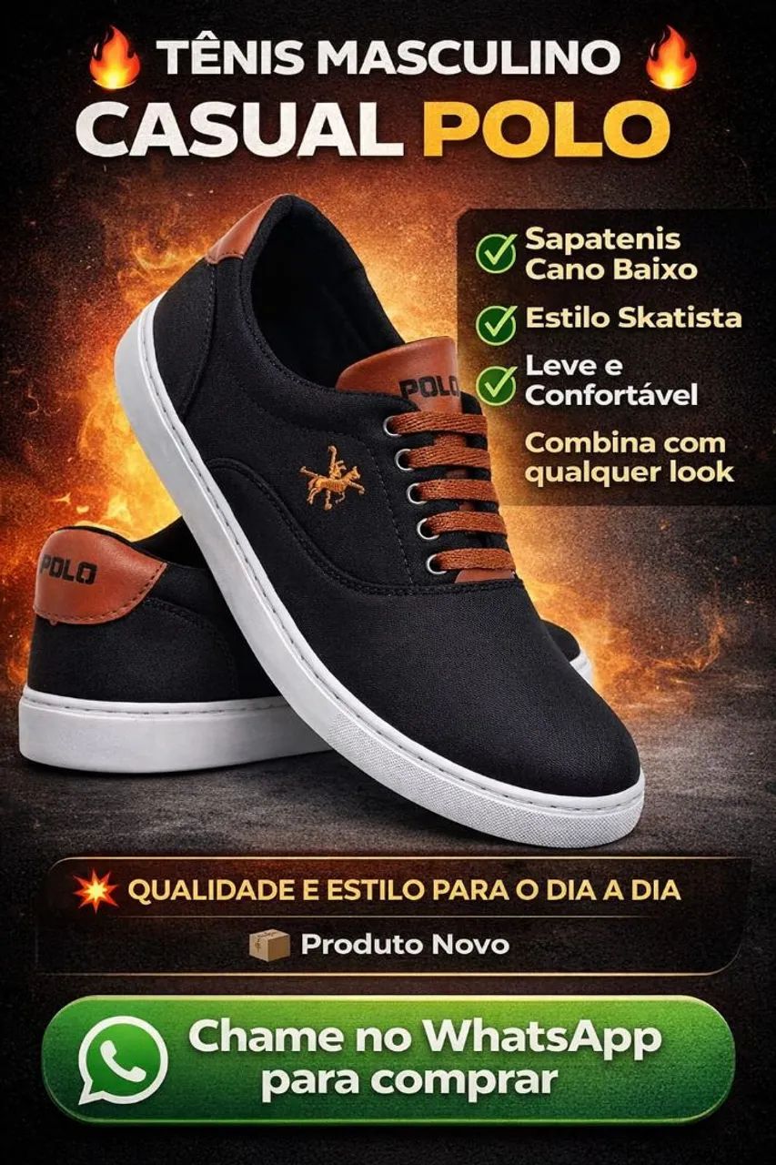 Sapatênis novo