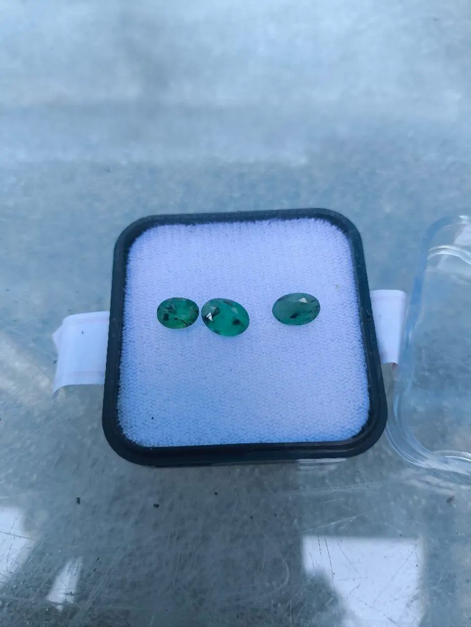 Conjunto com 3 esmeralda 2.5 ct - Foto 4