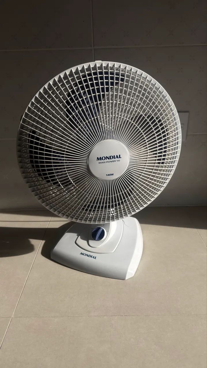 Ventilador em perfeito estado 
