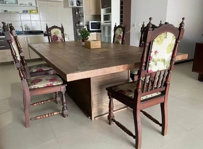 CONJUNTO 6 CADEIRAS NO ESTILO LUÍS XV  - Foto 5