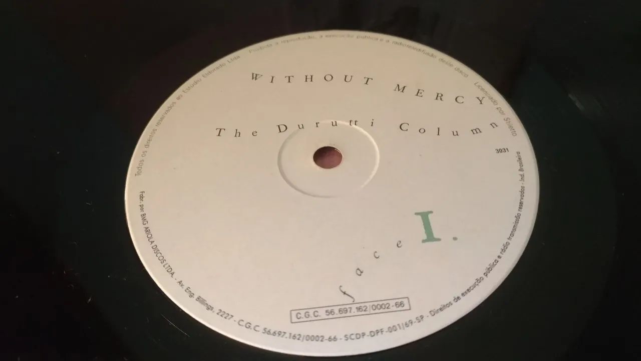 The Duritti Column Lp Disco de Vinil, original, envio a qq. local. E outros! - Foto 5
