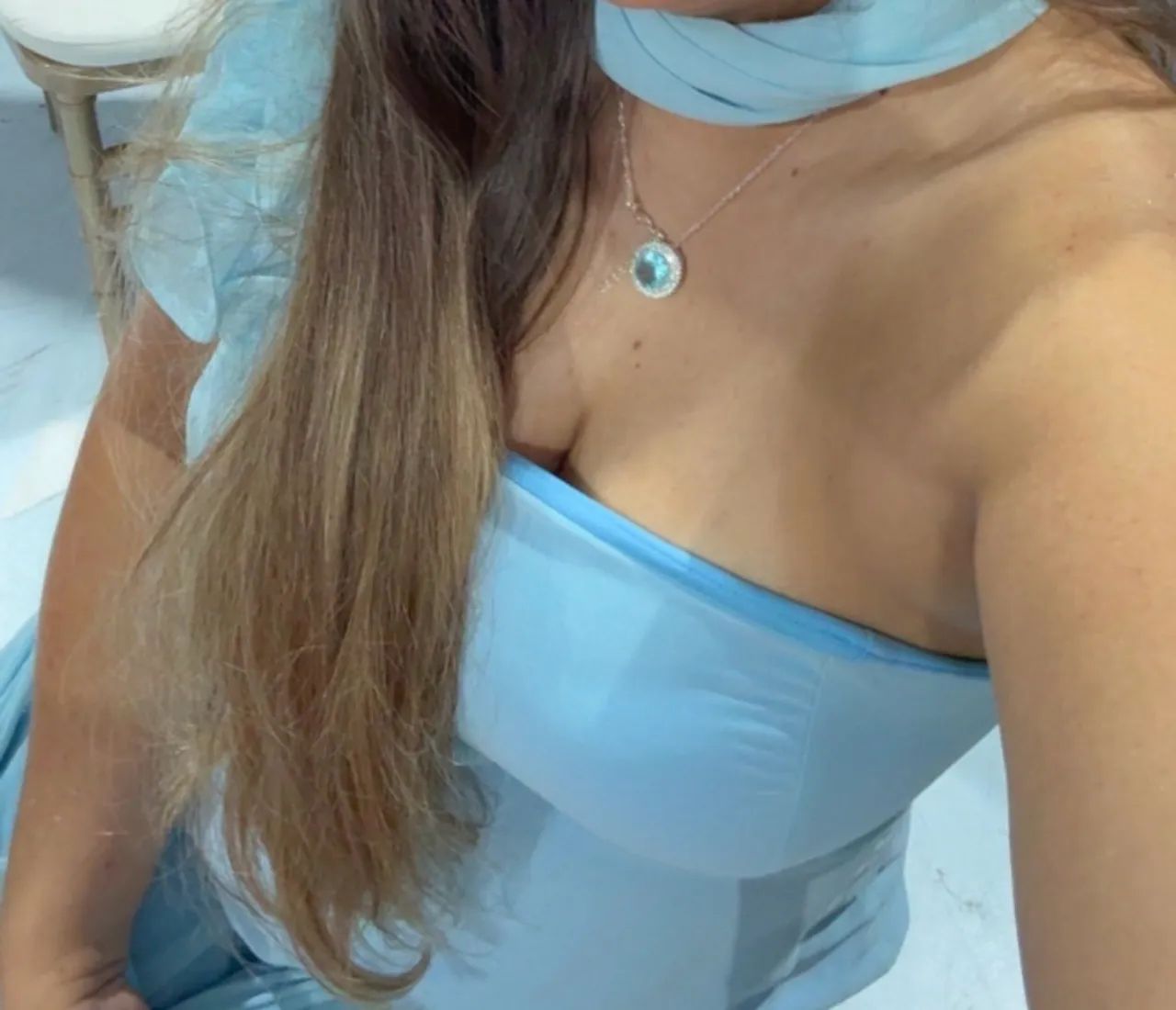 Vestido azul  - Foto 2
