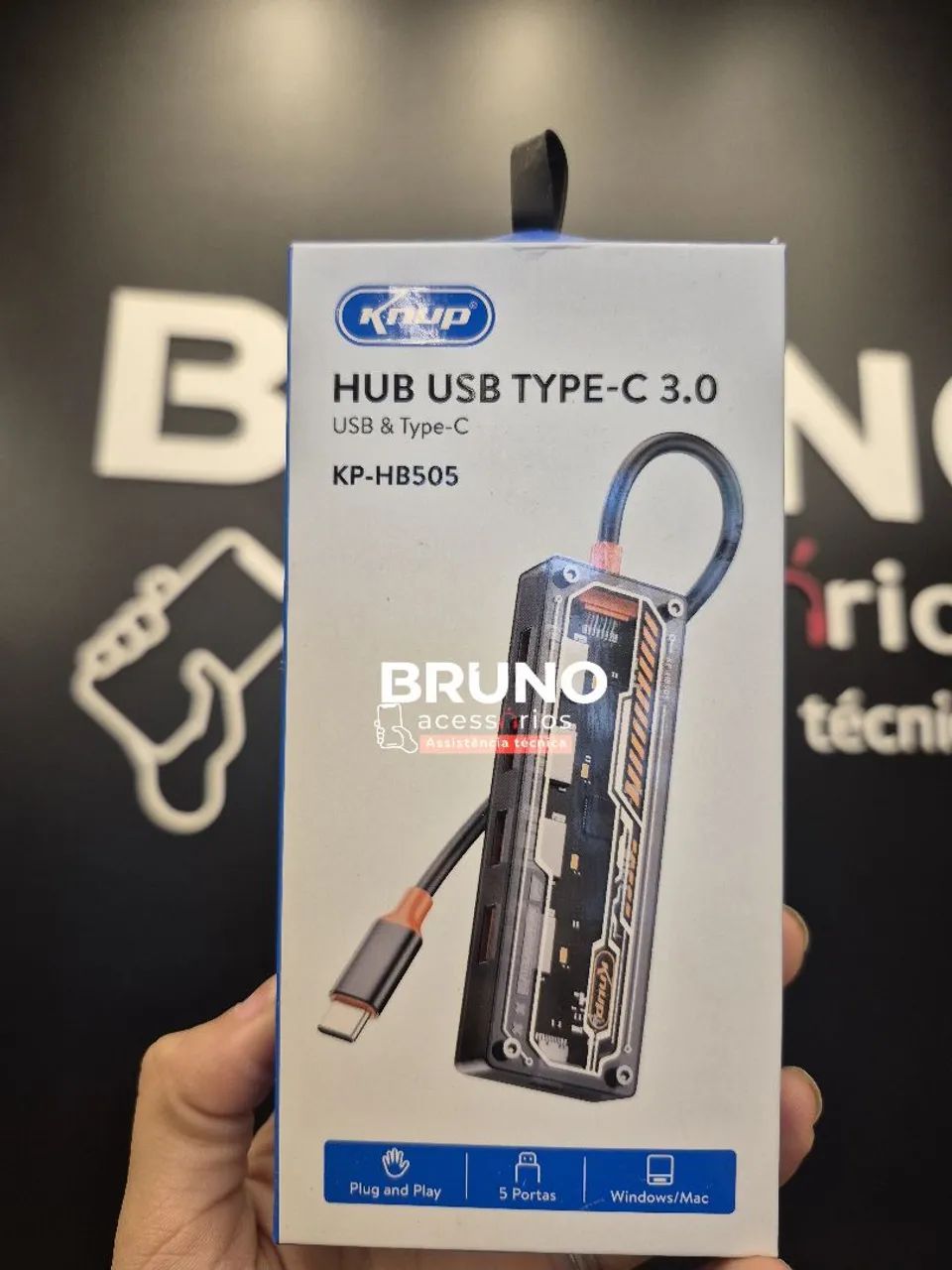 Adaptador Hub C 5 Portas
