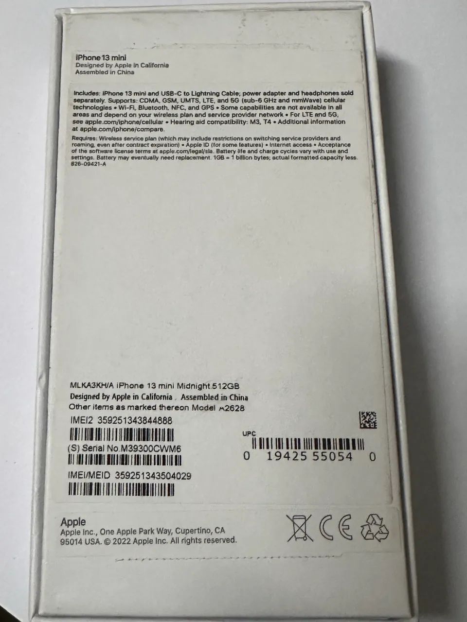 iphone 13 mini 512gb zero 100% bateria  - Foto 3