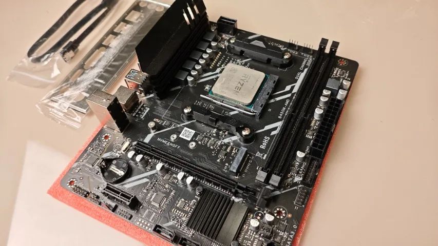 Ryzen 5 1600 + Placa mãe B450m  - Foto 5