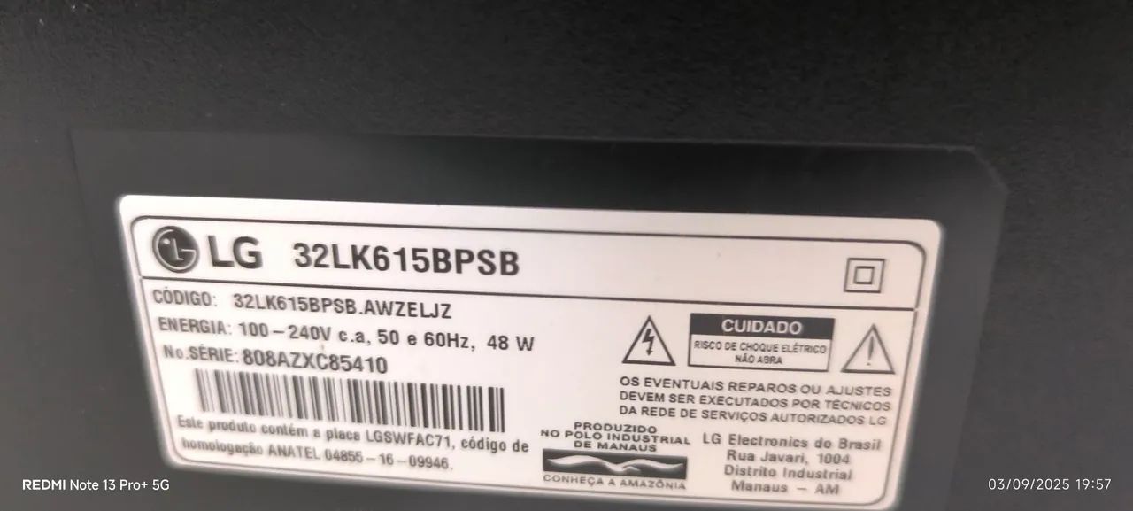 SMART TV LG 32 POLEGADAS BEM CONSERVADA  - Foto 3