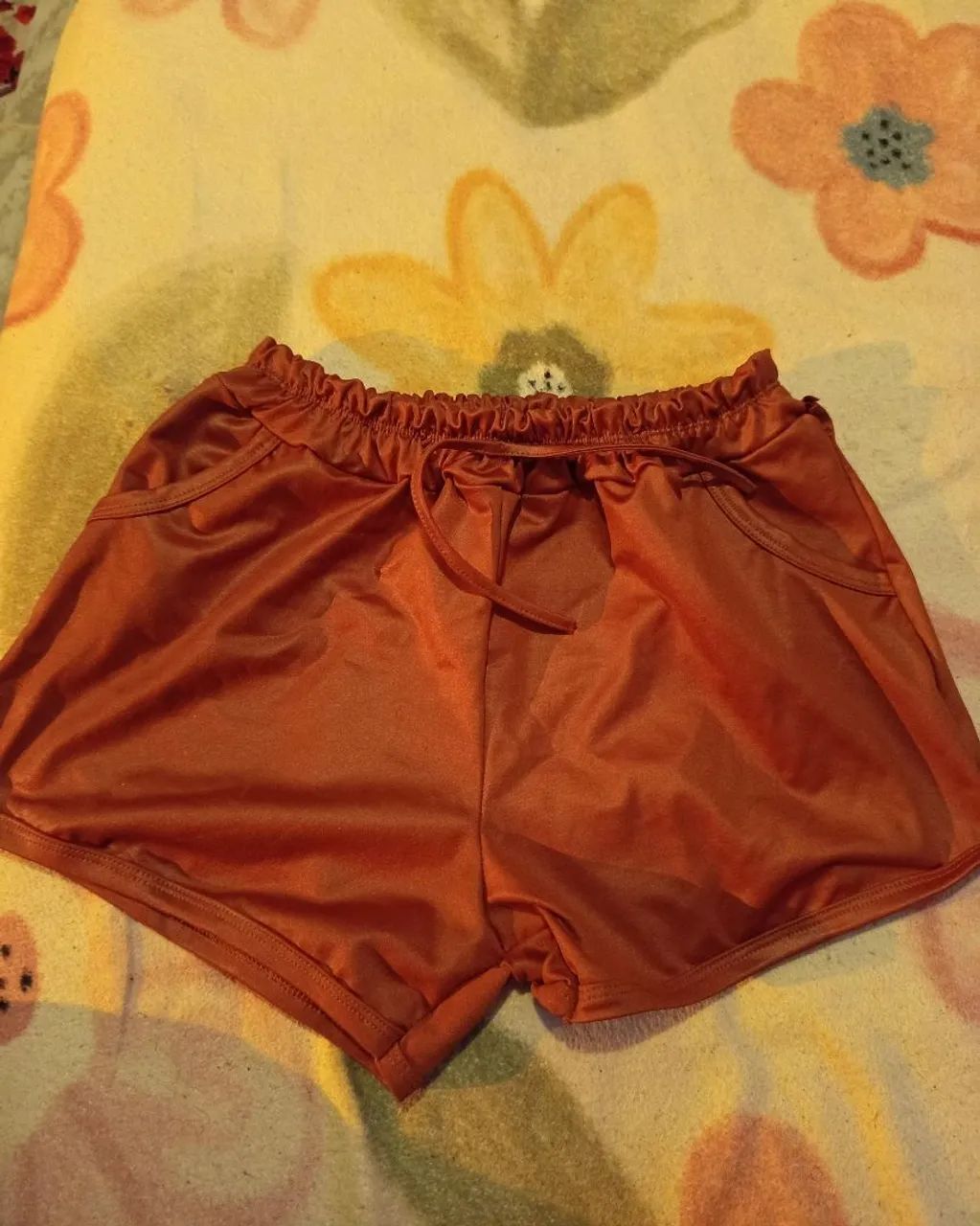 Short marrom M( estica) - Foto 2