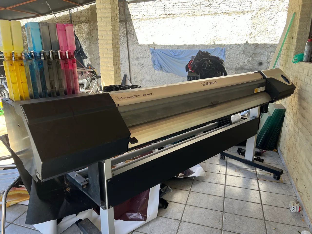 Ploter impressão roland re640 RE 640 plotter - Foto 2
