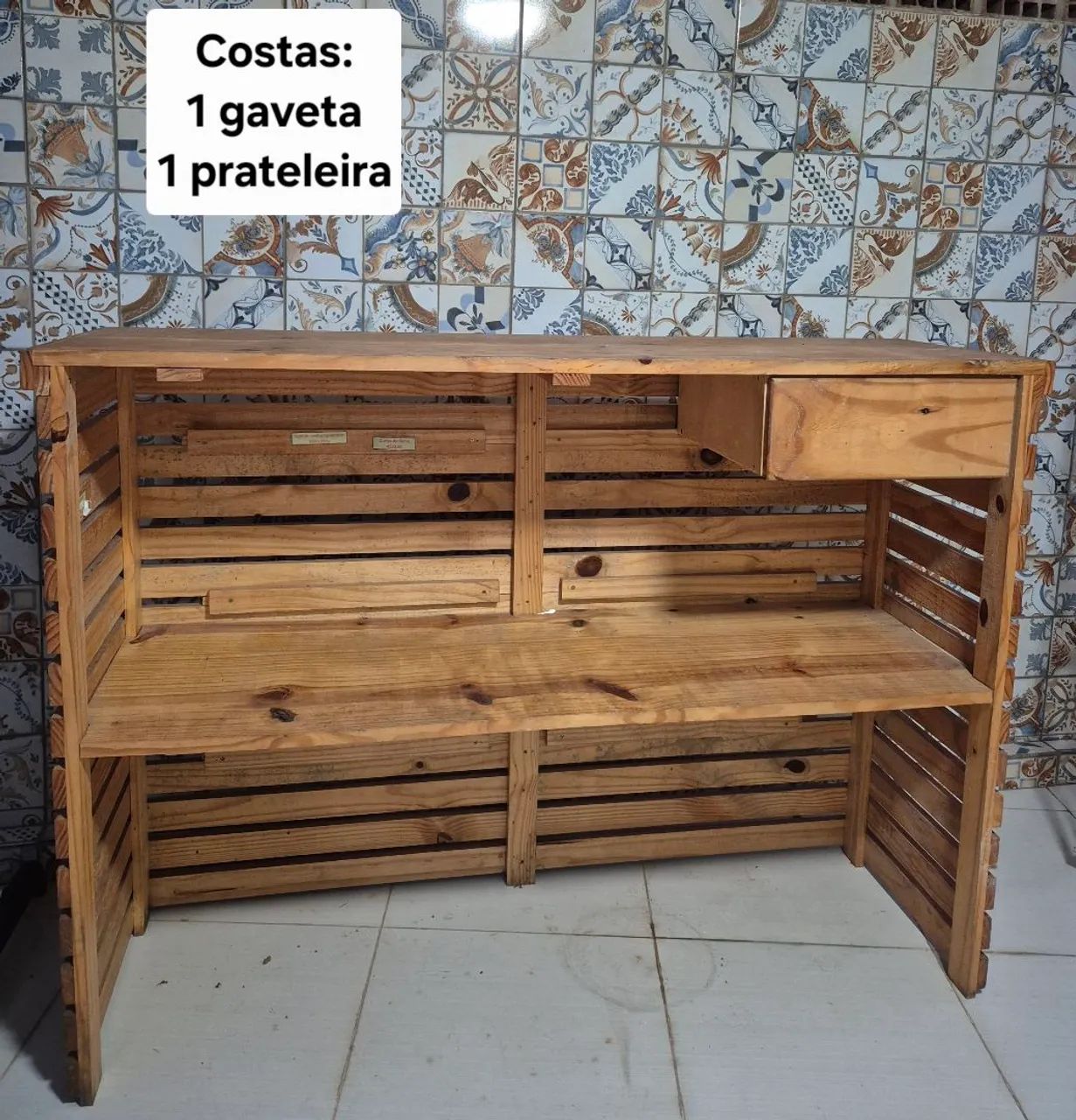 Balcão de Pinus - Foto 2