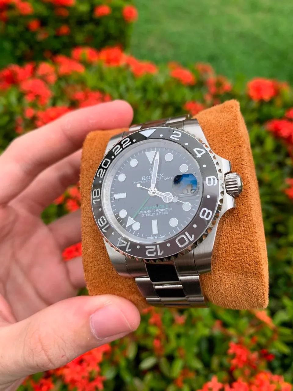 relógio automatico gmt bruce wayne - Foto 5