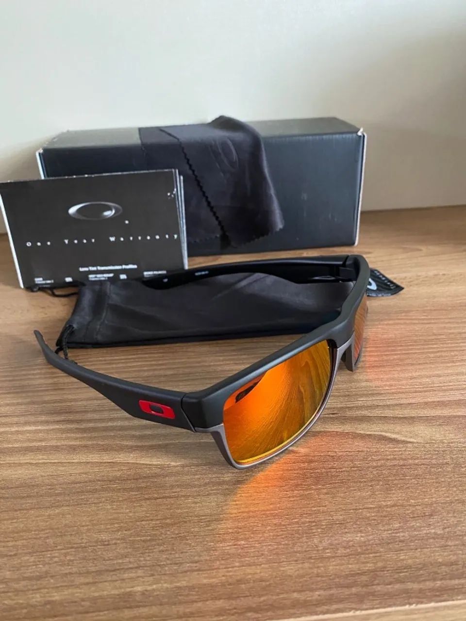óculos de sol oakley twoface ferrari - Foto 3