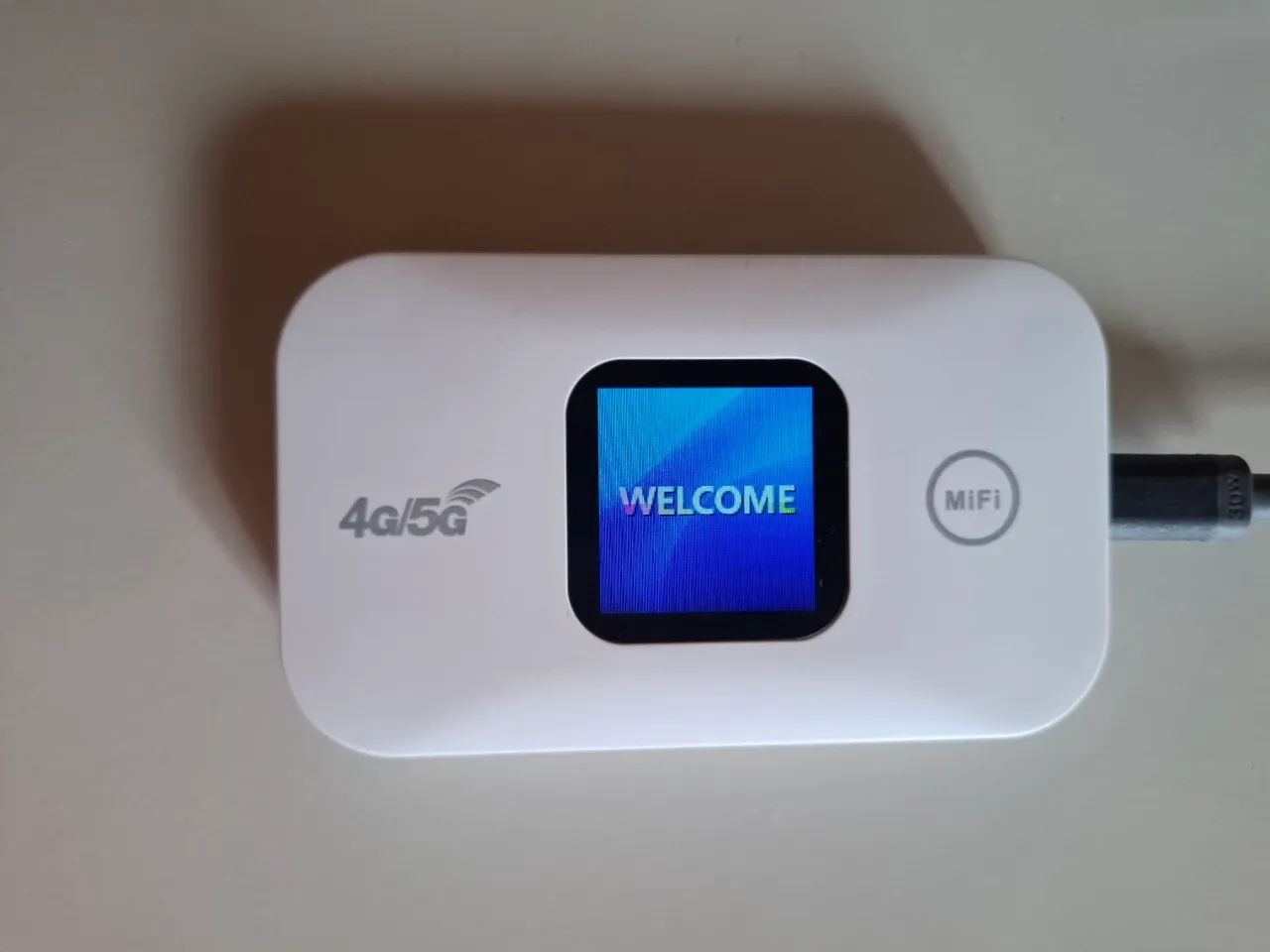 Modem Roteador Wi-Fi 4G Portátil, chip SIM, Tela LCD, Bateria 3.000mAh - Foto 3