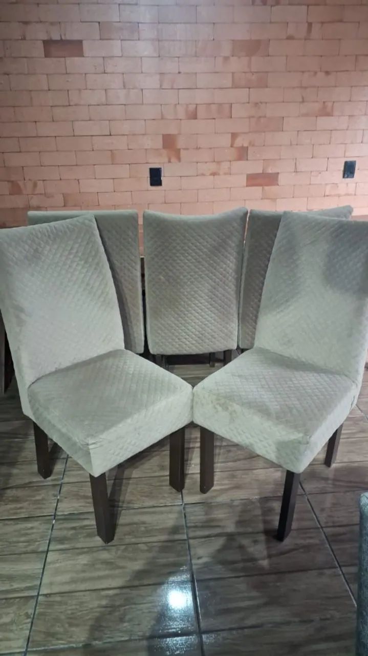 CONJUNTO COM 6 CADEIRAS DE JANTAR - Foto 2