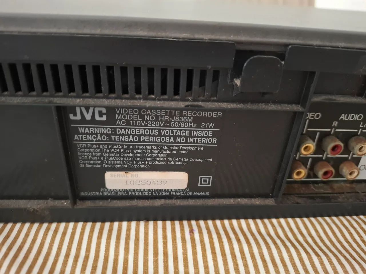 Vídeo cassete JVC 4 cabeças - Foto 4