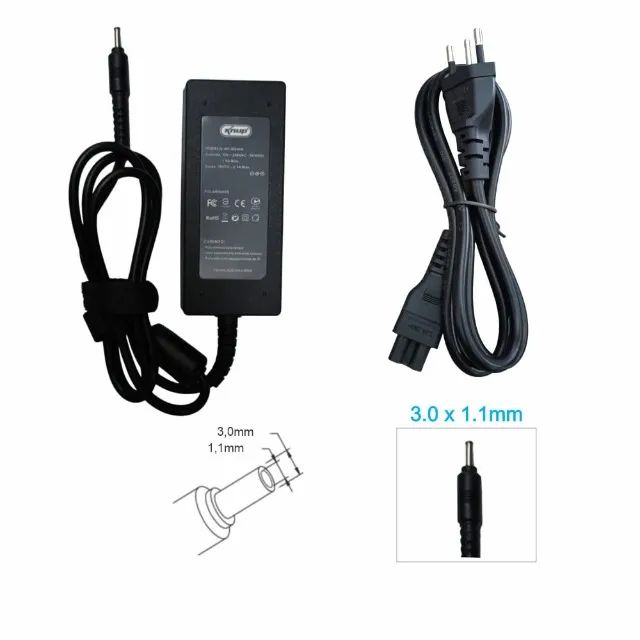 Fonte Carregador Samsung 19v 2.1a (pino Fino) Kp-sg40a *ENTREGA GRÁTIS* - Foto 3