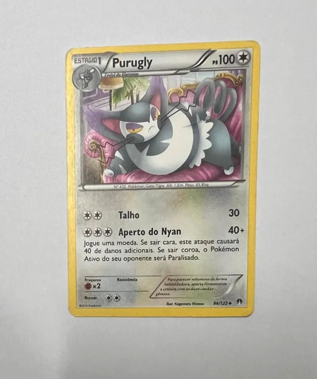 Carta Pokémon Purugly (94/122)