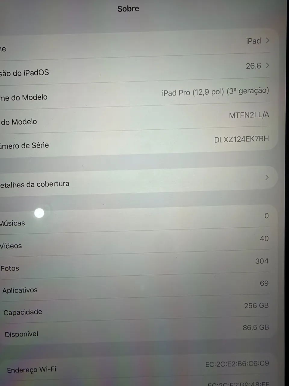 Vendo Ipad pro 12.9 3ª geração 256gb + Apple pencil 2 - Foto 4
