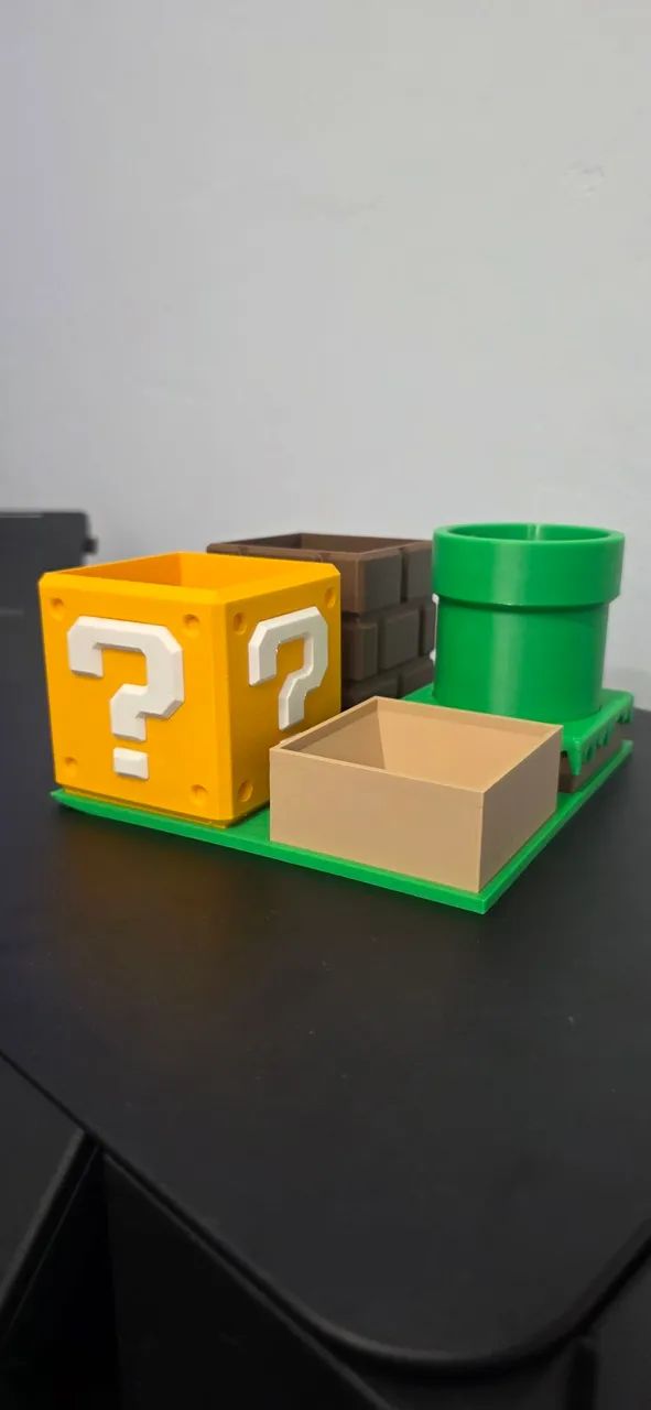 Organizador - Porta Objetos - Decoração Geek 3D
