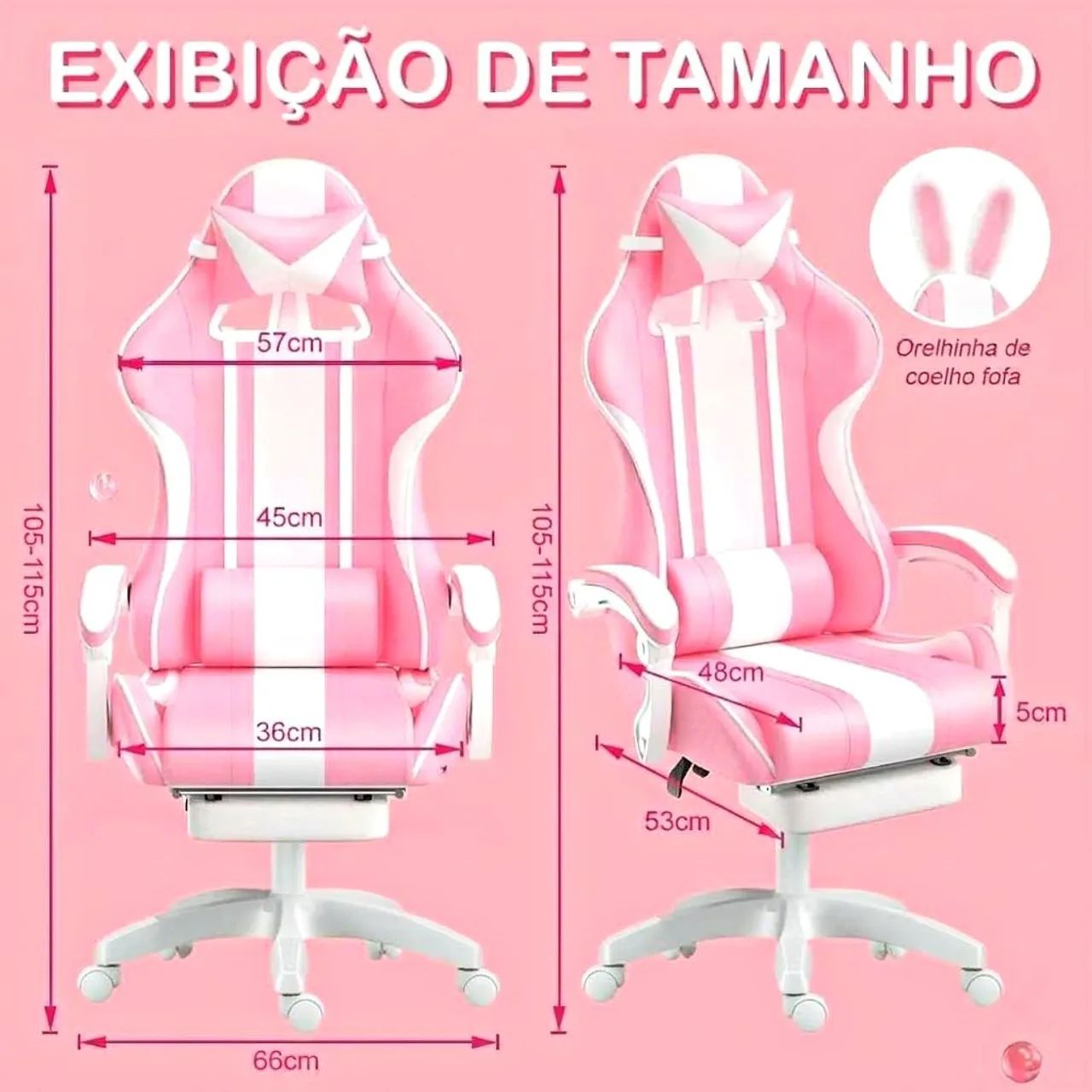 CADEIRA GAMER PREMIUM - Candy Throne Python Fly? - Foto 2
