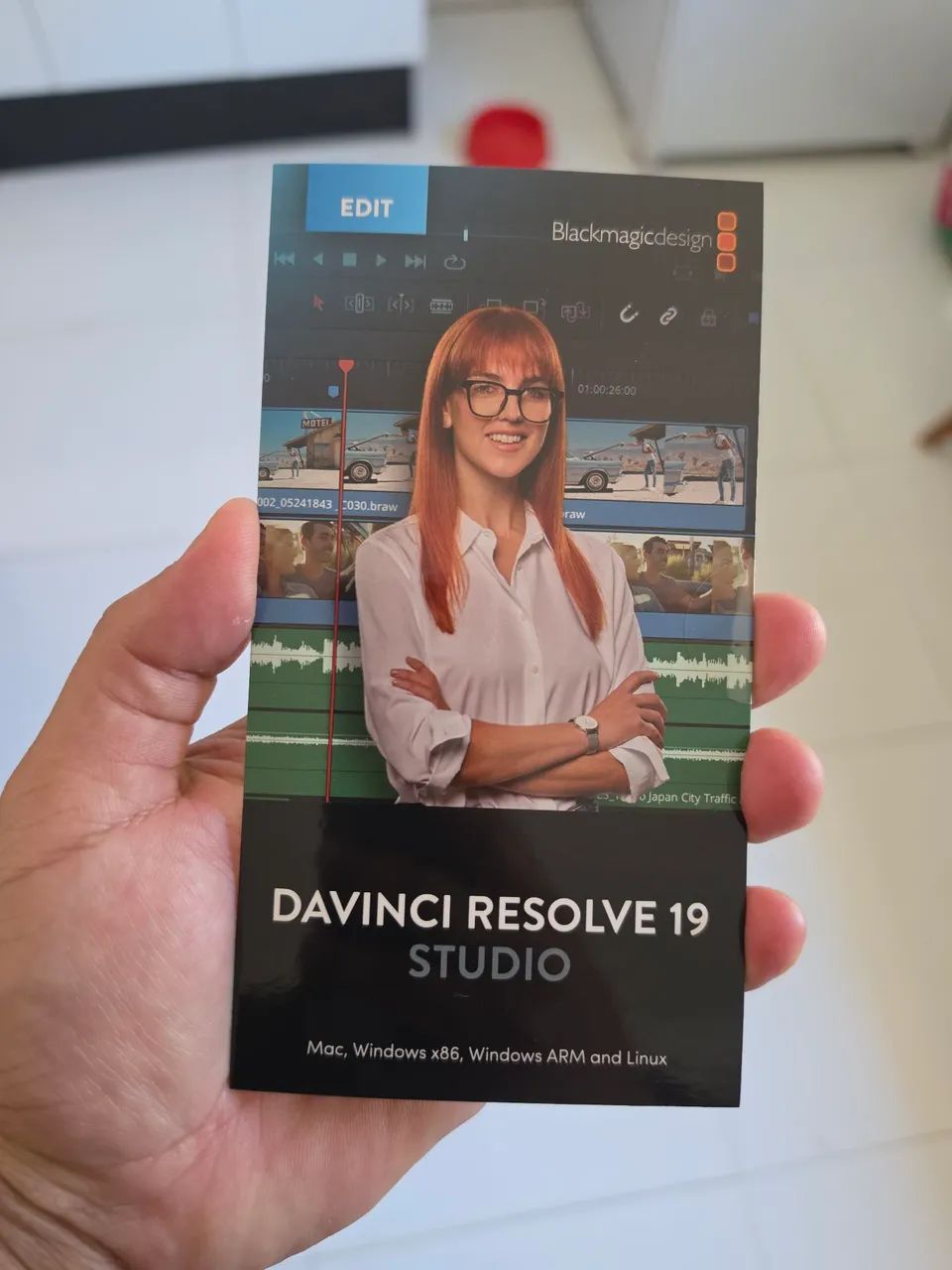 BlackMagic davinci resolve studio 19 lacrado! - Itens Para