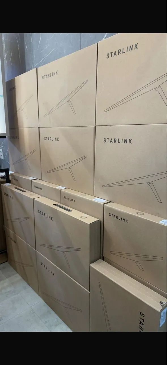 Antena starlink mini nova lacrada de caixa 