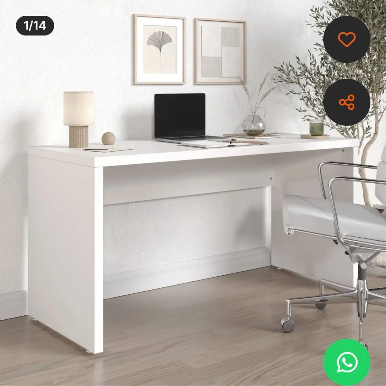 Vendo mesa escrivaninha grande com vidro 