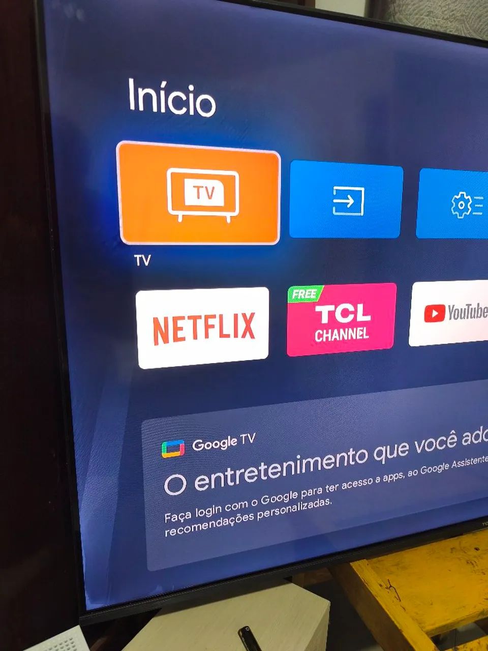 Tv Smart tcl Android 50 polegadas  - Foto 3