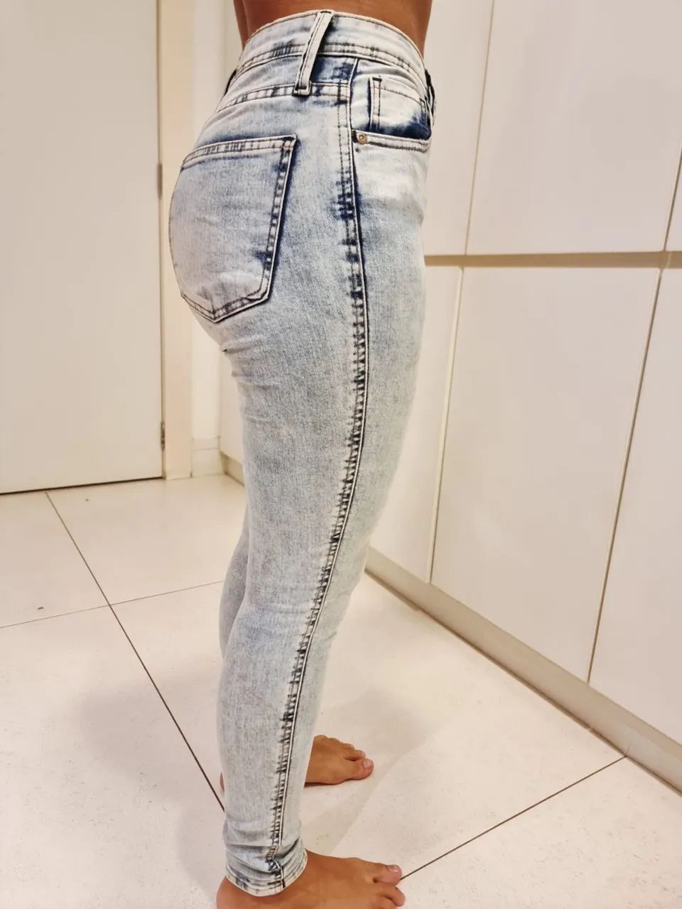 Calça jeans Skinny - Marca Bluesteel  - Foto 5