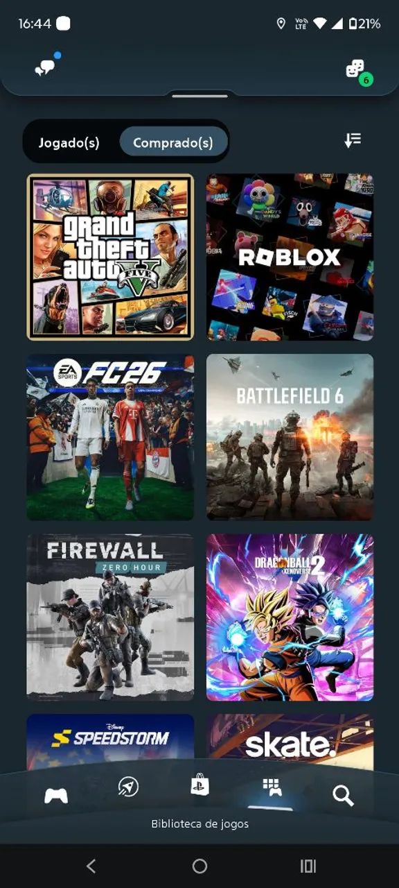 Jogos ps4