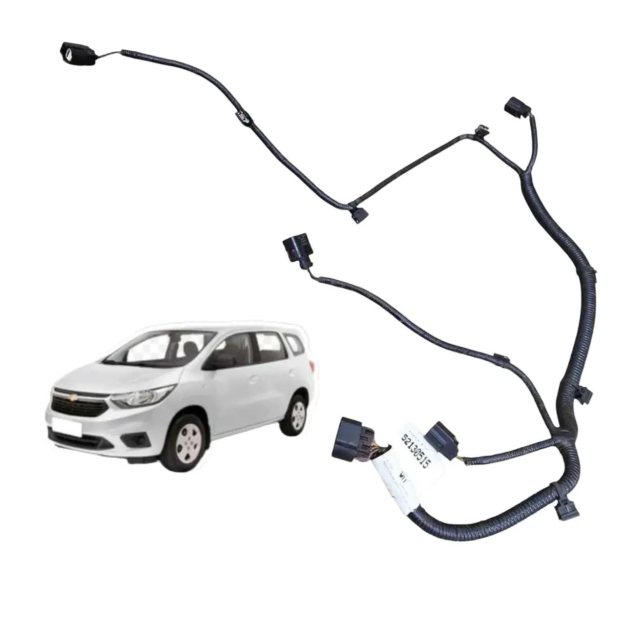 Chicote Lanterna Neblina Traseira GM Spin 52130515 - Peças para