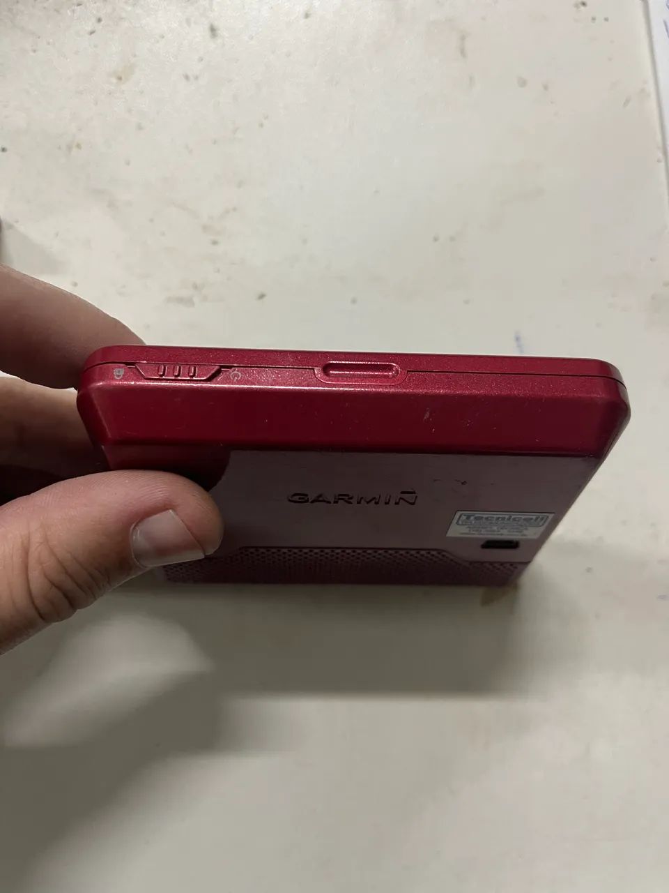 Gps garmin vermelho aparelho bike alpinismo trilha barco  - Foto 4
