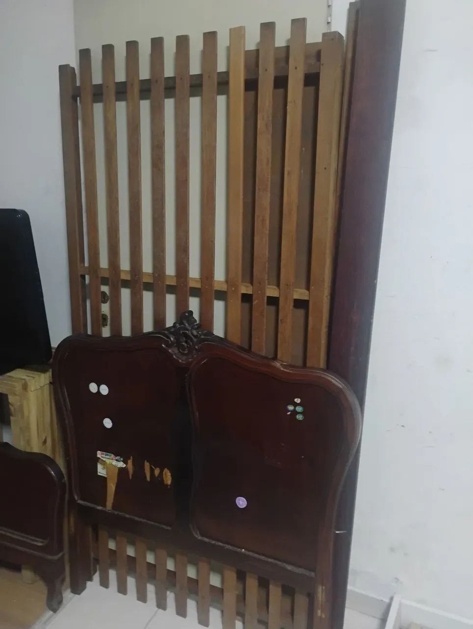 Cama de solteiro antiga  - Foto 2
