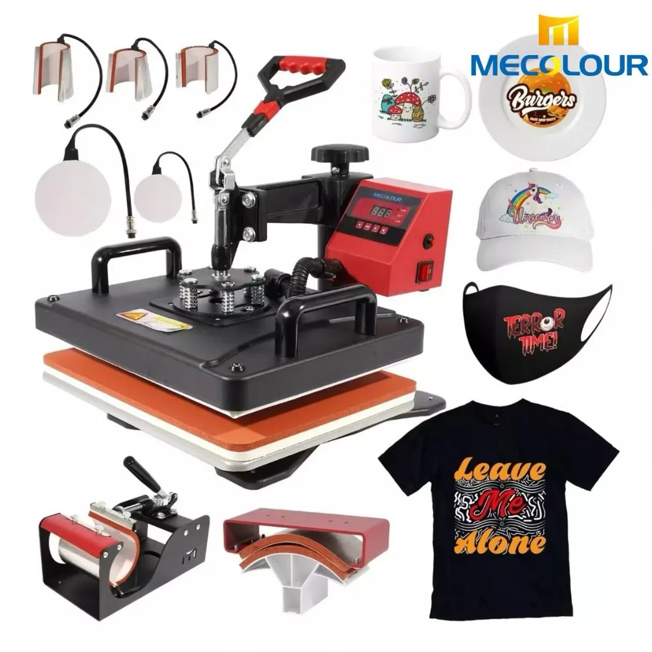 Kit sublimação - Prensa 8x1 mais impressora Epson 1250 