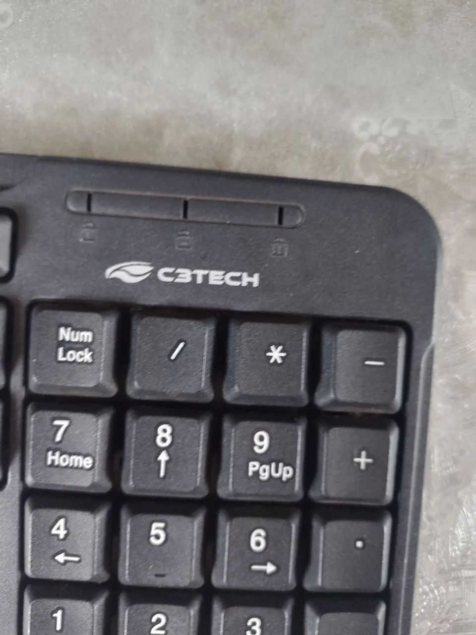 de computador de membrana da marca C3Tech, com layout ABNT2 - Foto 4