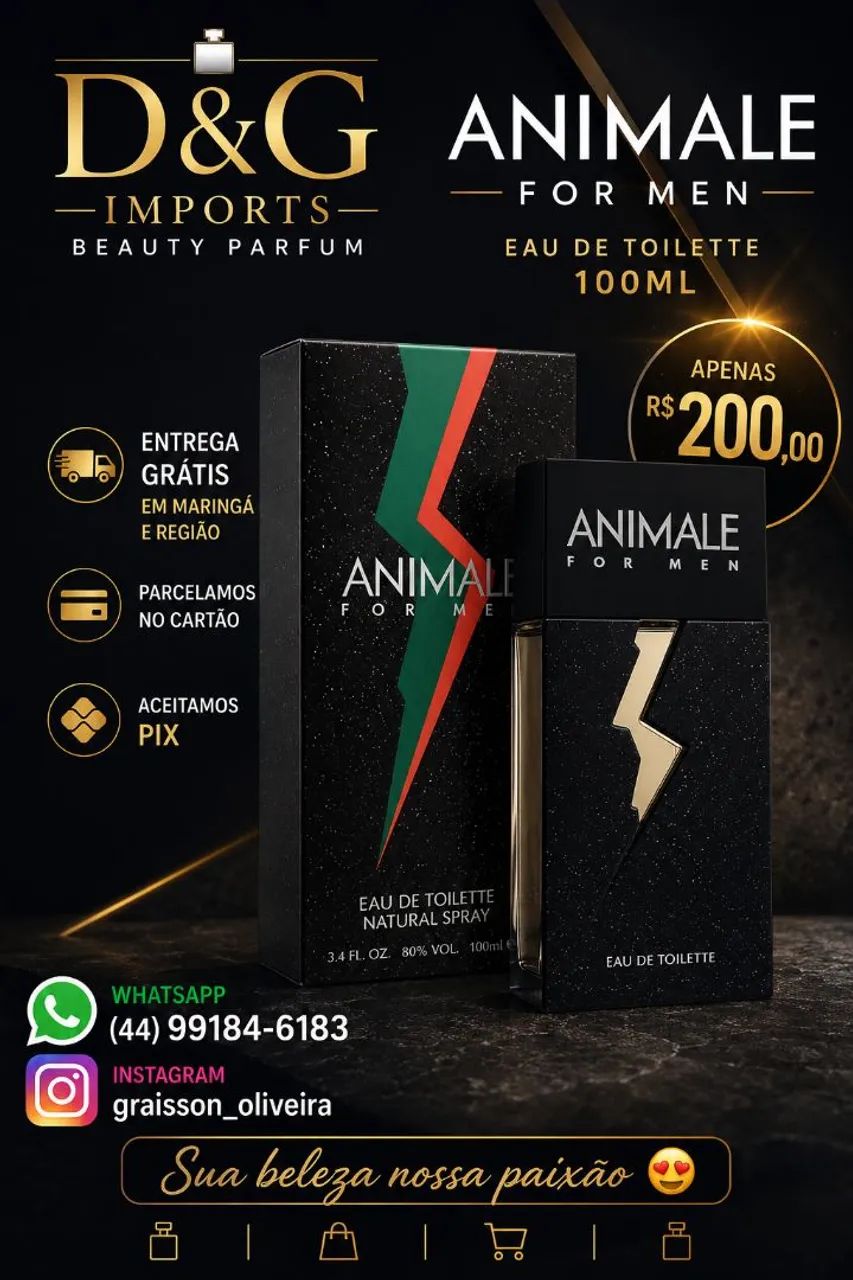 Perfume Animale 100ml
