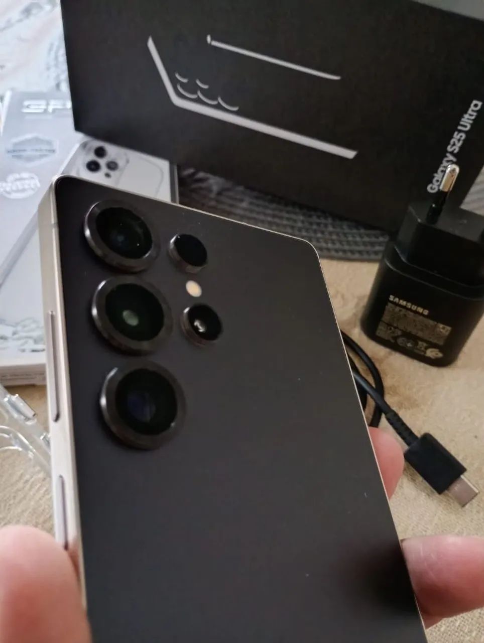 Samsung S 25 ultra zerado 