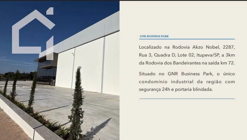 GALPÃO INDUSTRIAL PREMIUM PARA LOCAÇÃO  ITUPEVA/SP - Foto 2