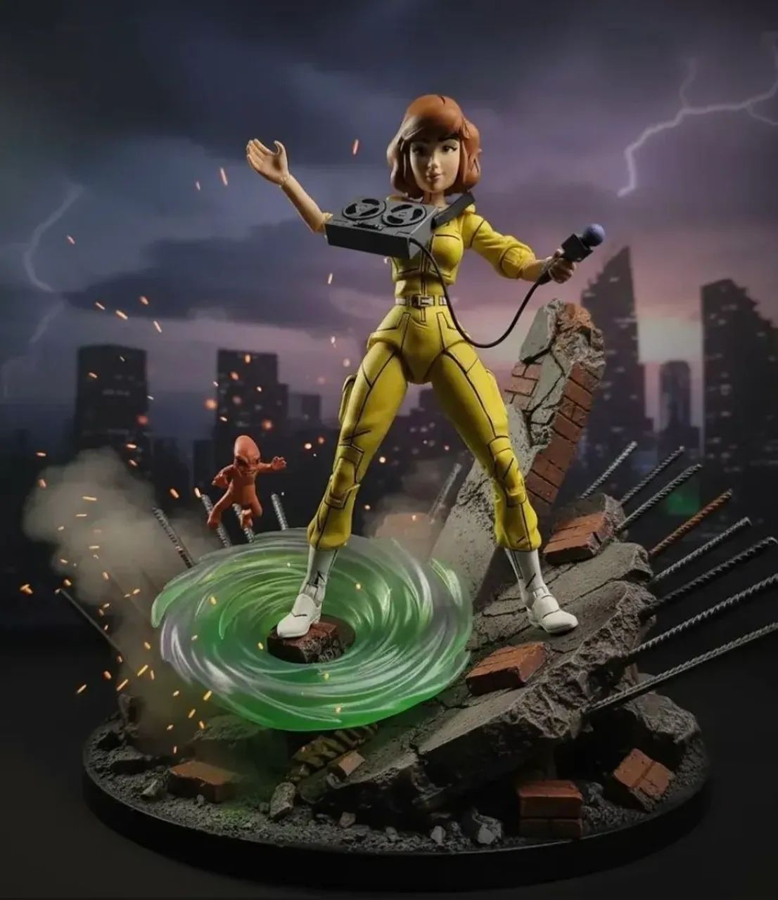 Neca TMNT April O'Neil - Hobbies e coleções - Loteamento