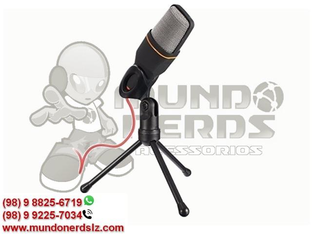 Microfone Condensador Profissional para Gravar Videos Lelong LE-908 em São Luís MA